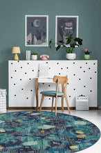 Load image into Gallery viewer, Leona Midnight Blue Rug
