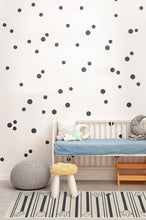 Load image into Gallery viewer, Mickey Stripes Black Rug
