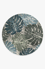 Load image into Gallery viewer, Monstera Jade Rug
